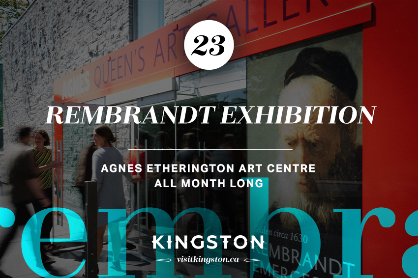 Rembrandt Exhibition — All month long at the Agnes Etherington Art Centre