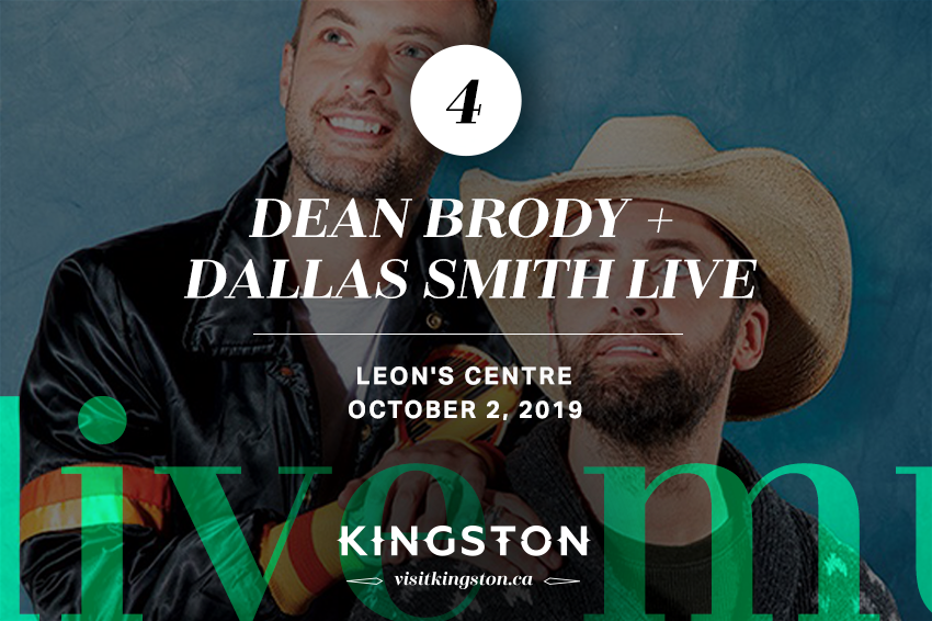 Dean Brody + Dallas Smith Live — October 2, 2019 at the Leon's Centre