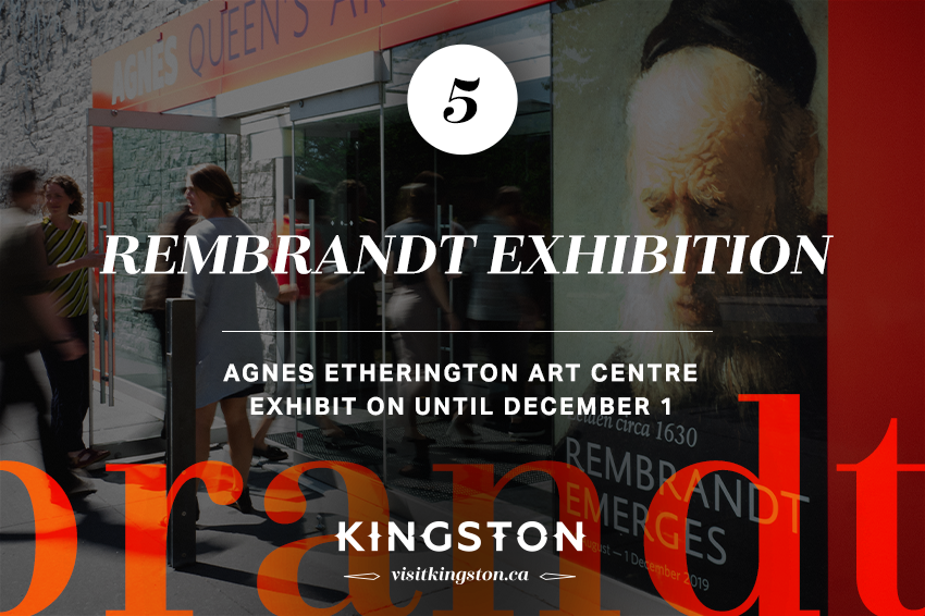 Rembrandt Exhibition — until December 1, 2019 at Agnes Etherington Art Centre