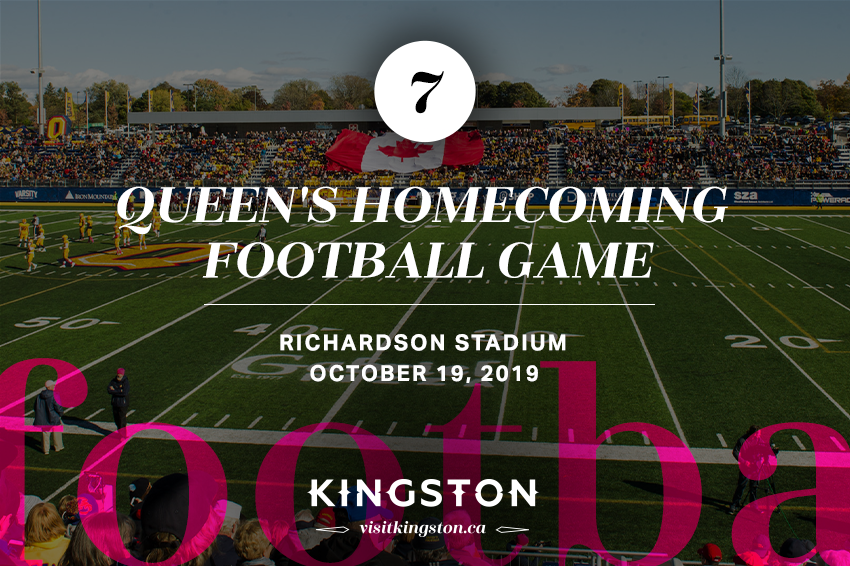 Queen's Homecoming Football Game — October 19, 2019 at the Richardson Stadium