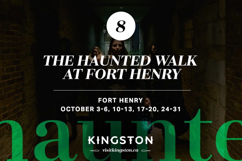 The Haunted Walk at Fort Henry — October 3-6, 10-13, 17-20, 24-31, 2019
