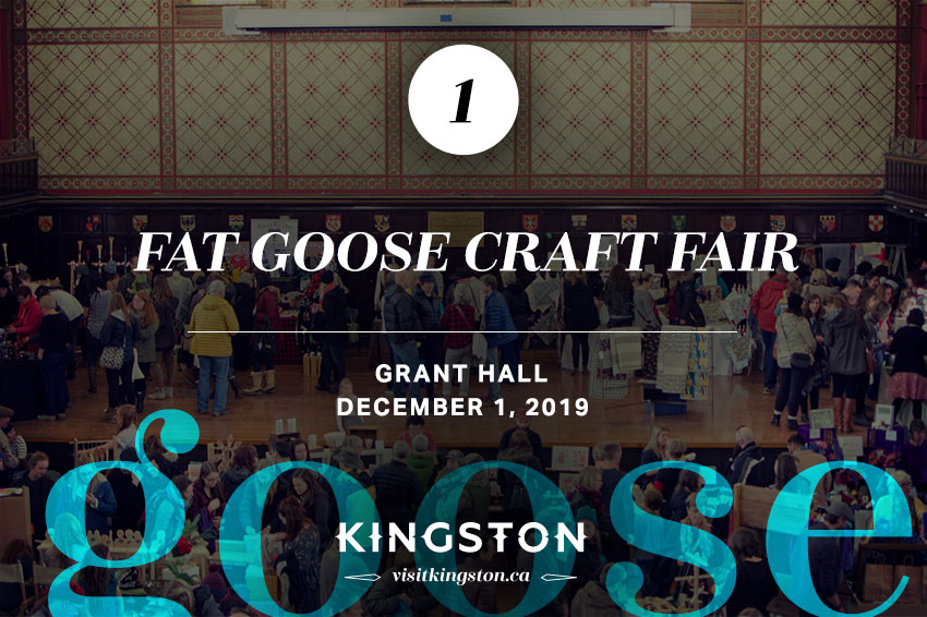 Fat Goose Craft Fair: Grant Hall - December 1, 2019