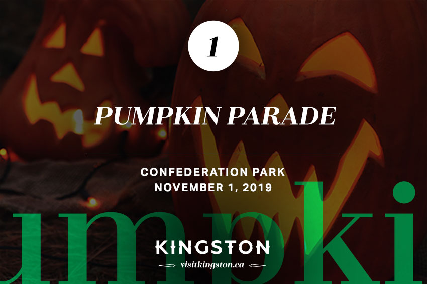 Pumpkin Parade at Confederation Park— November 1, 2019