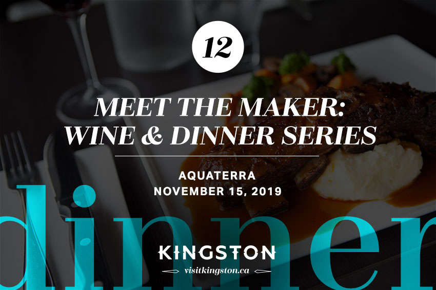 Meet the Maker: Wine & Dinner Series at Aquaterra — November 15, 2019