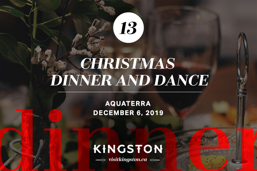 Christmas Dinner and Dance: Aquaterra December 6, 2019