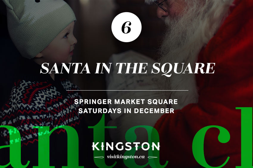 Santa In The Square: Springer Market Square - Saturdays in December