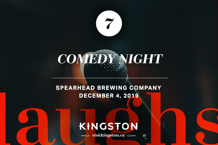Comedy Night: Spearhead Brewing Company - December 4, 2019