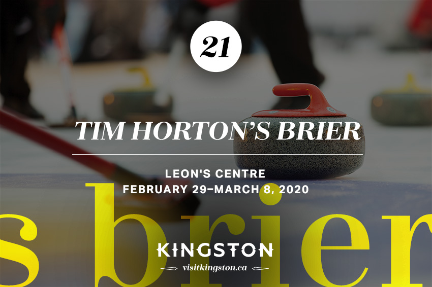 21. Tim Horton's Brier: Leon's Centre — February 29–March 8, 2020