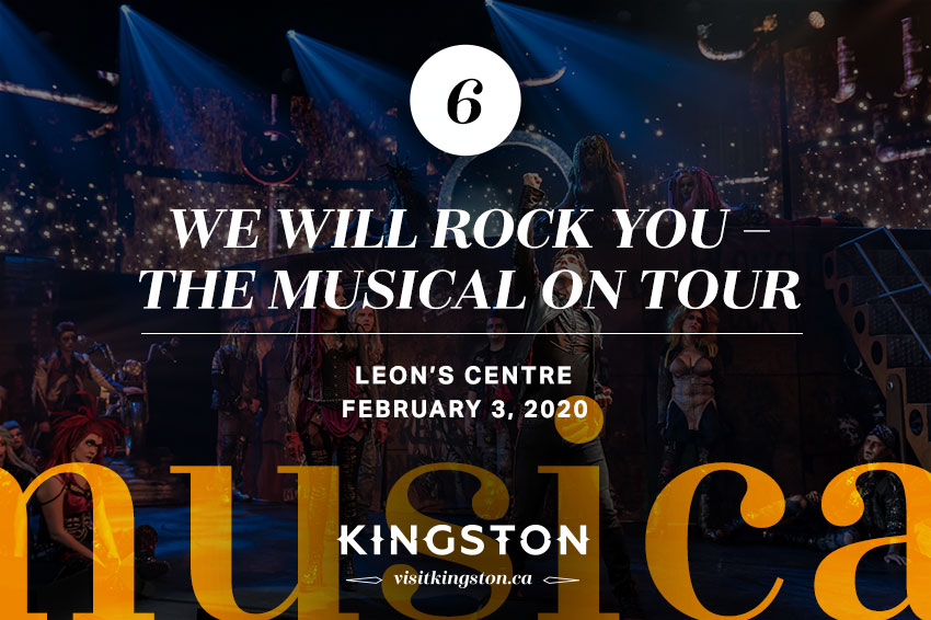 We Will Rock You: The Musical on Tour, Leon's Centre - February 3, 2020