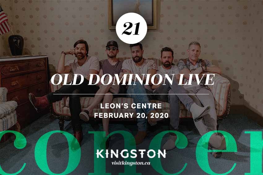 Old Dominion Live, Leon's Centre - February 20, 2020