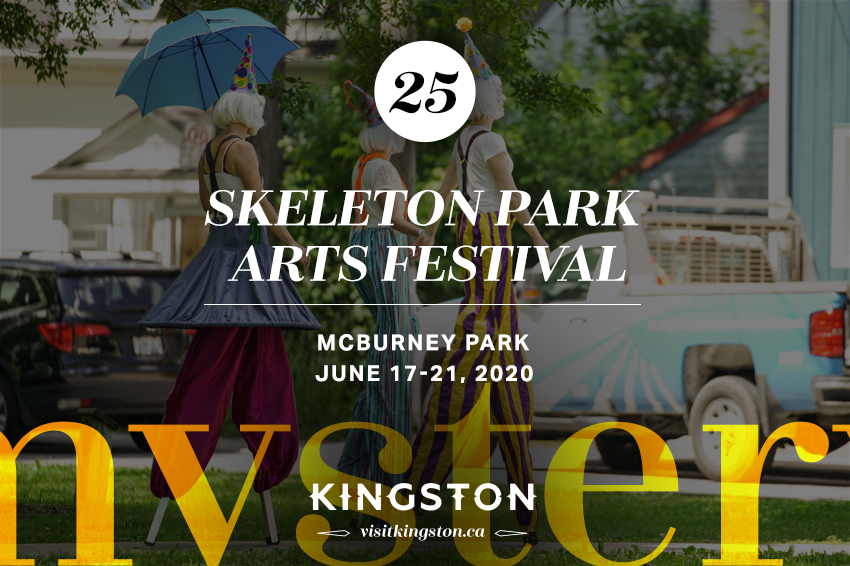 25. Skeleton Park Arts Festival: McBurney Park - June 17-21, 2020