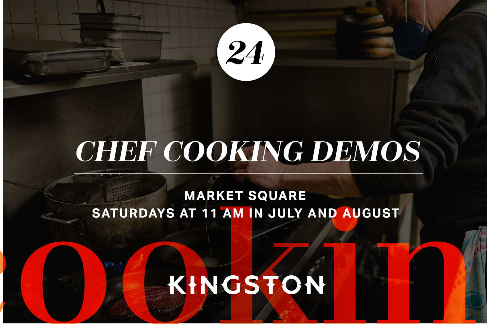 Chef cooking demos