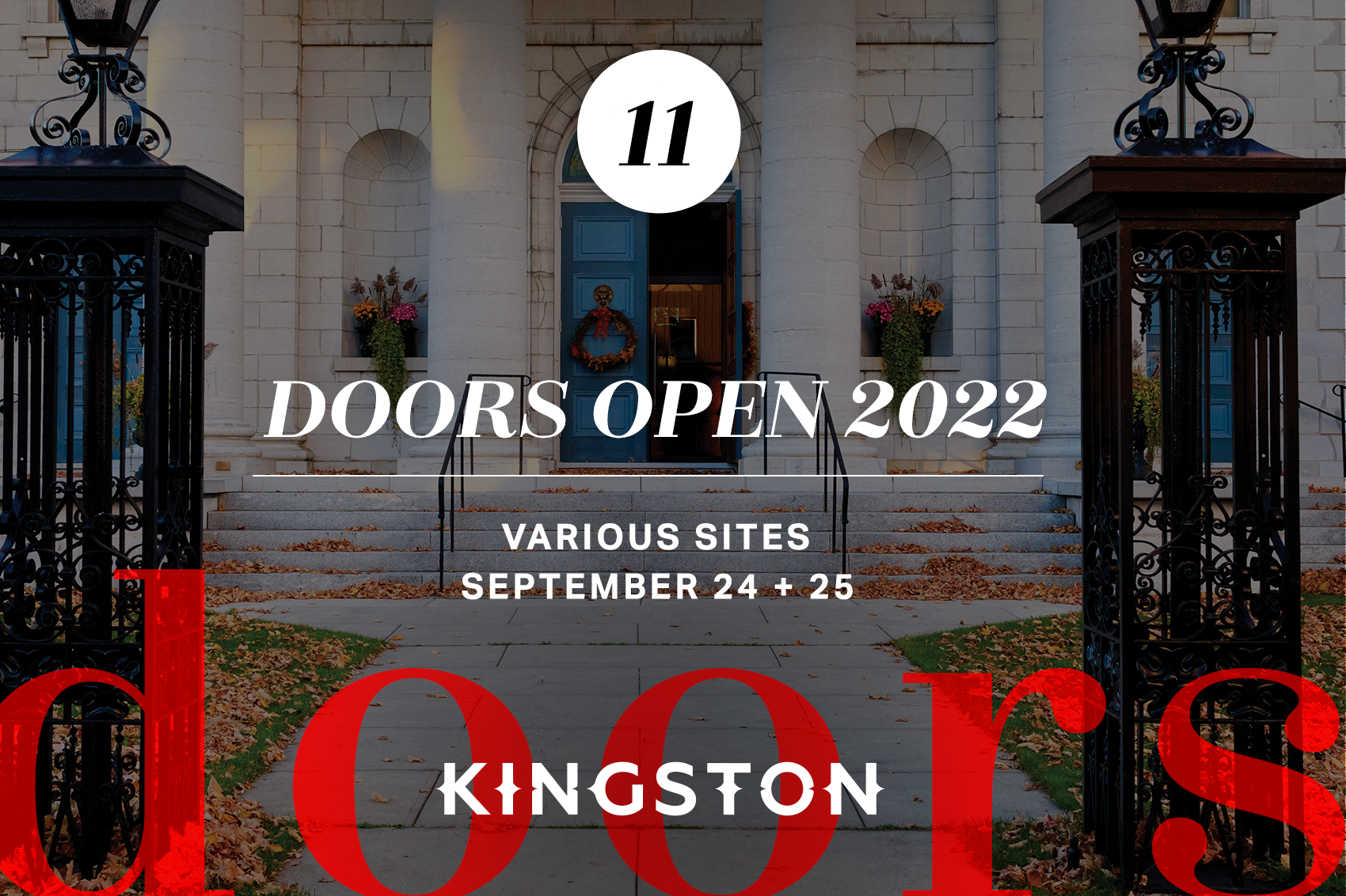 11. Doors Open 2022: Various Sites September 24 + 25