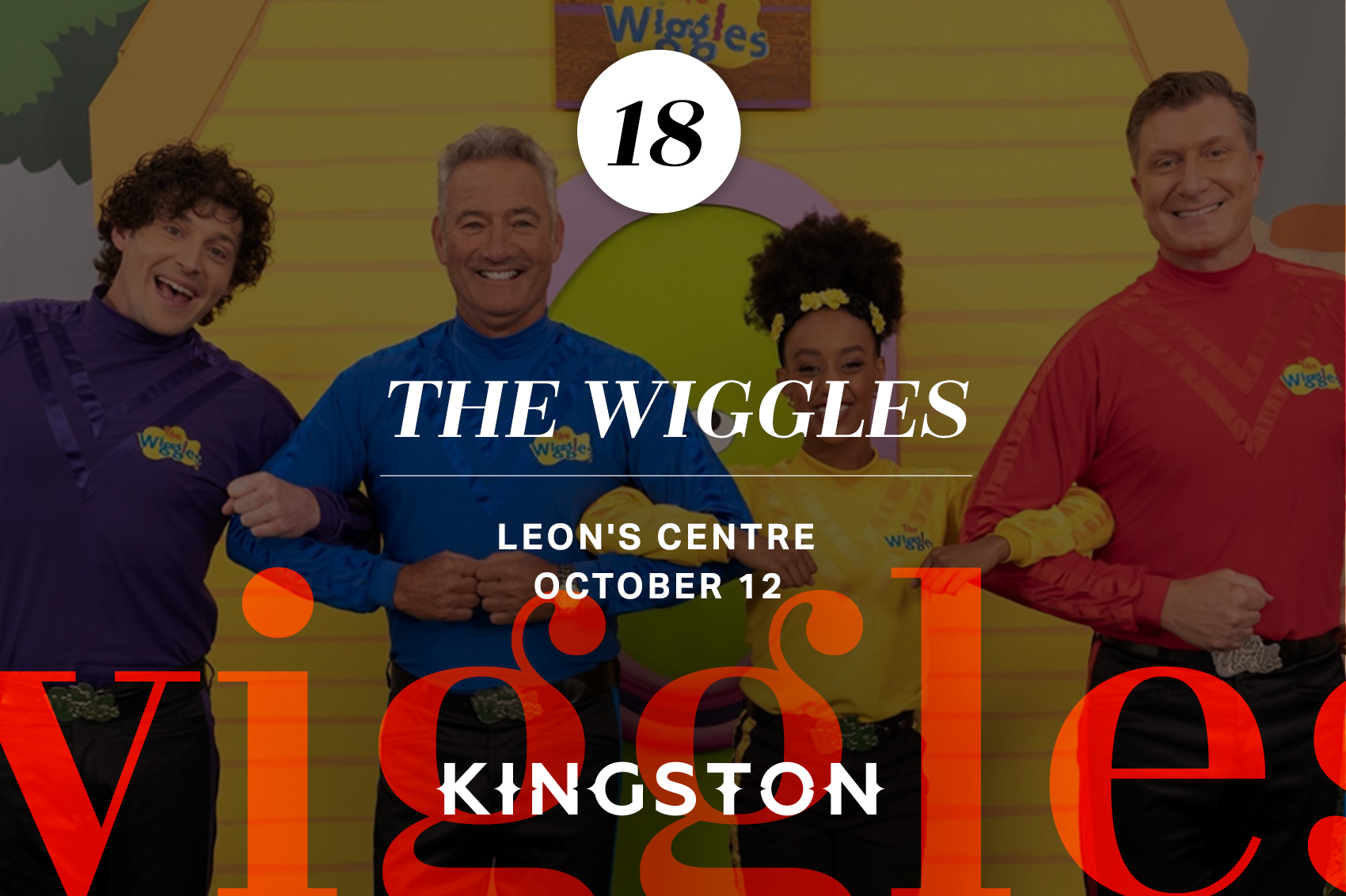 18. The Wiggles: Leon's Centre