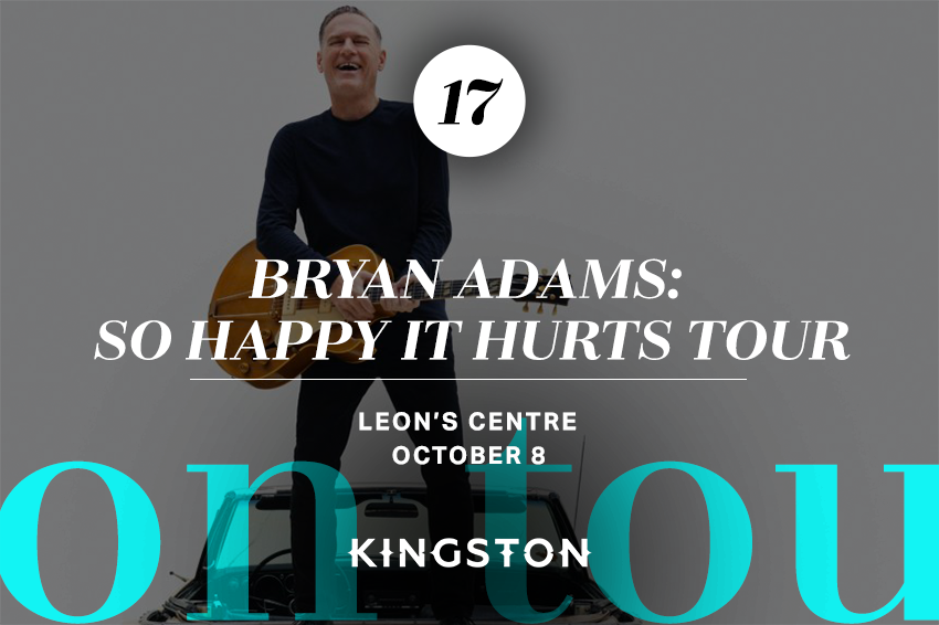 Bryan Adams so happy it hurts tour