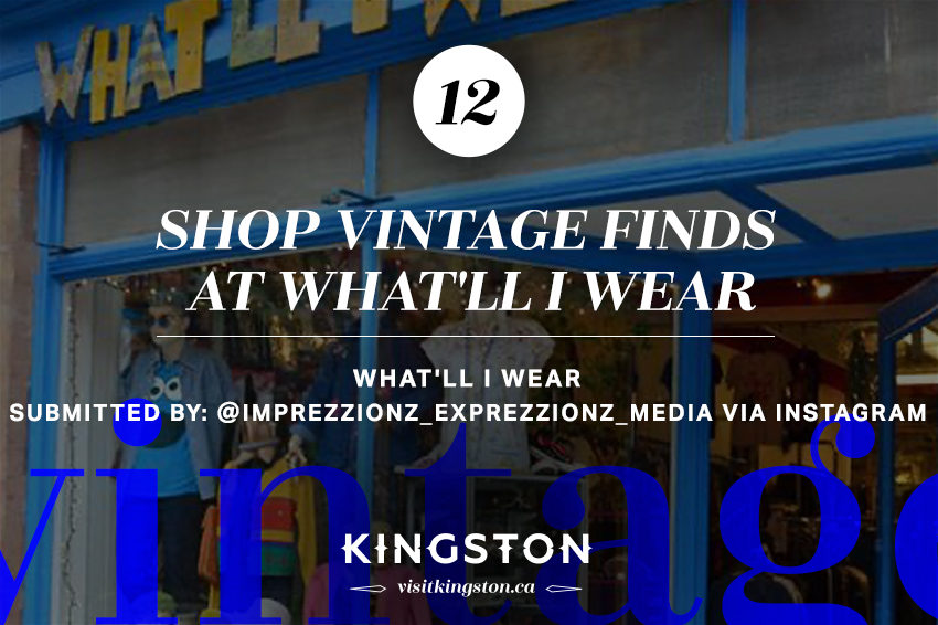 Shop vintage finds at What'll I Wear