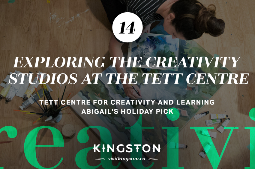 Exploring the Creativity Studios at the Tett Centre