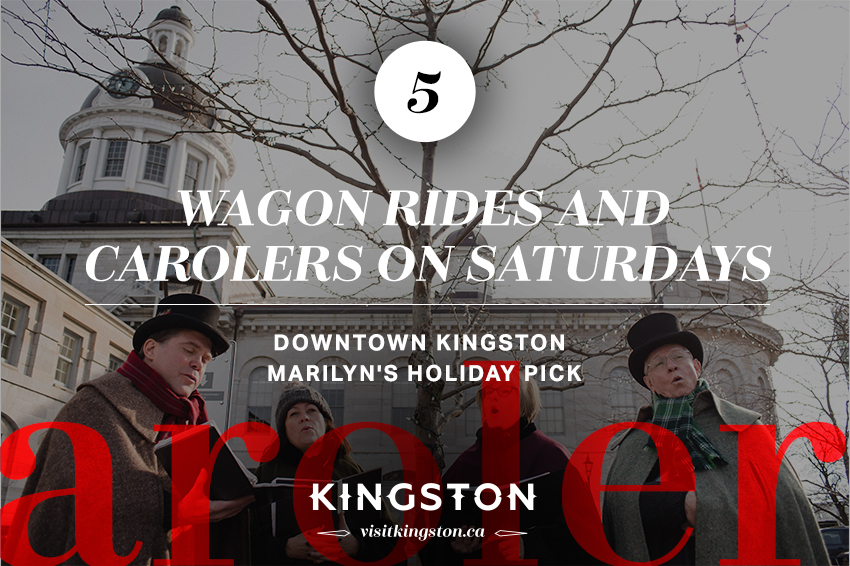 Wagon Rides and Carolers on Saturdays
