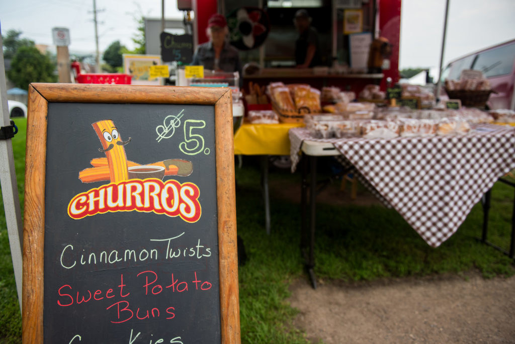 The Churro Guy at the Memorial Centre Farmers' Market