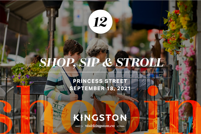Shop, Sip & Stroll