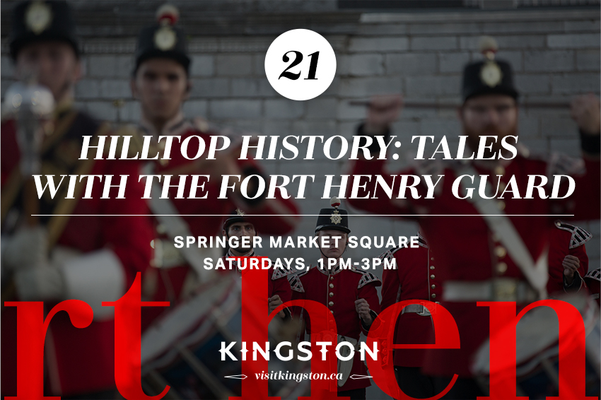 Hilltop History: Tales with the Fort Henry Guard