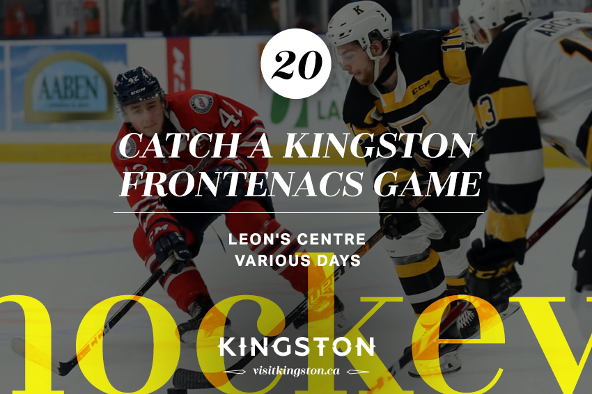 Catch a Kingston Frontenacs game