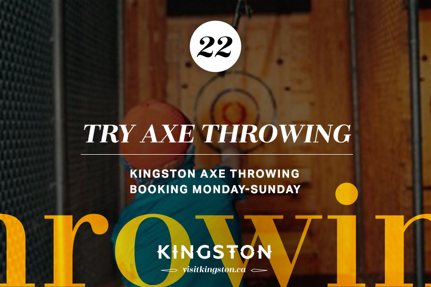 Try Axe Throwing