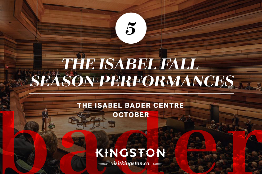 The Isabel fall season performances
