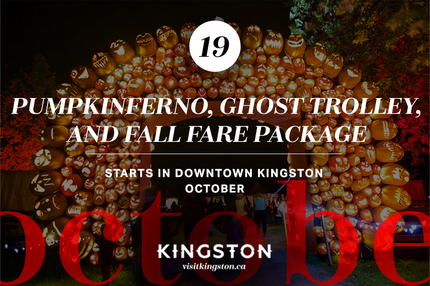 Pumpkinferno, ghost trolley, and fall fare package