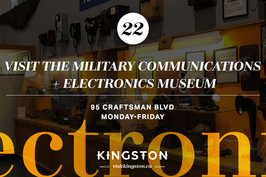 Visit the Military Communications + Electronics Museum