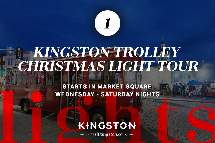 Kingston Trolley Christmas Light Tour