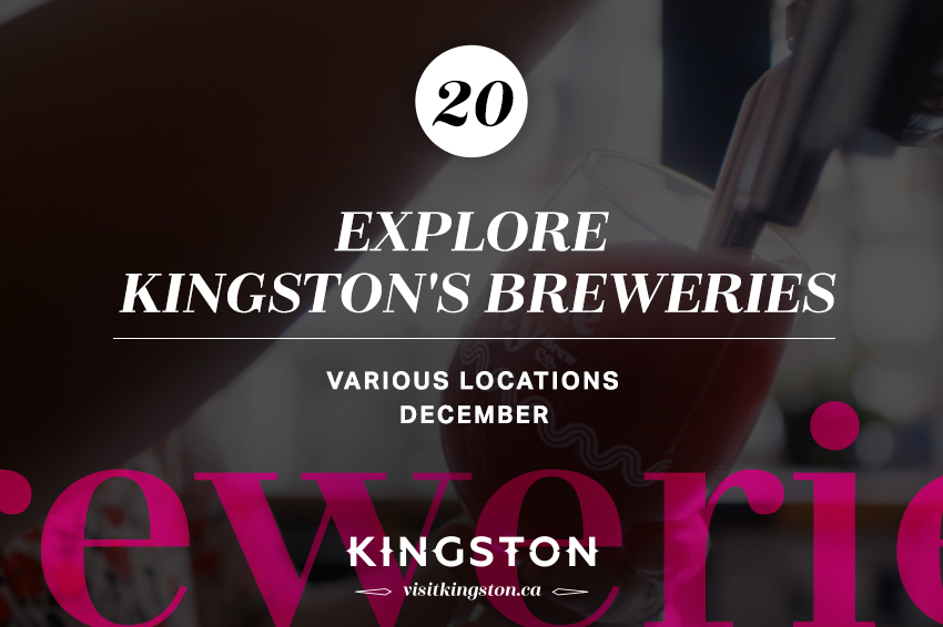 Explore Kingston's breweries