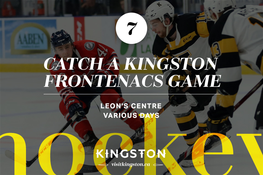 Catch a Kingston Frontenacs game