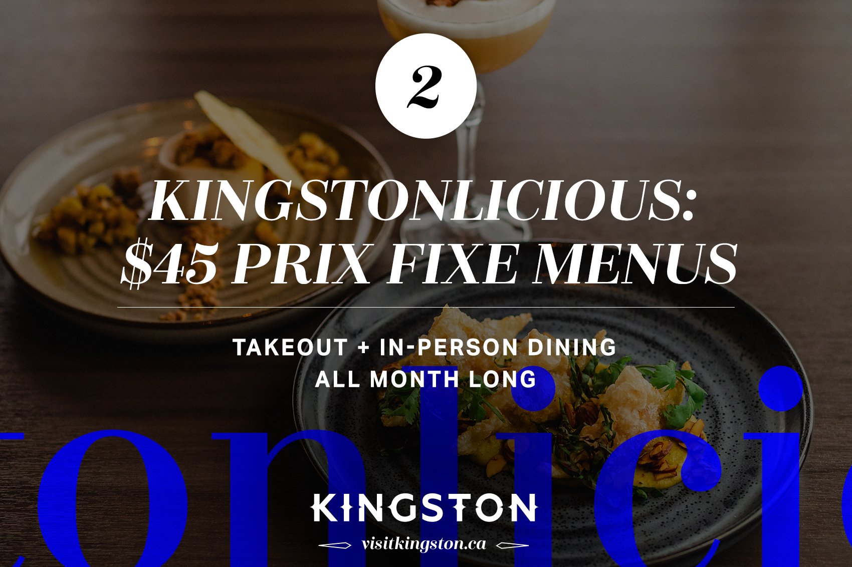 Kingstonlicious: $45 prix fixe menus