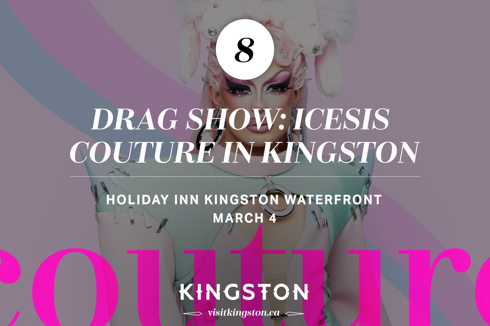 Drag show: Icesis Couture in Kingston