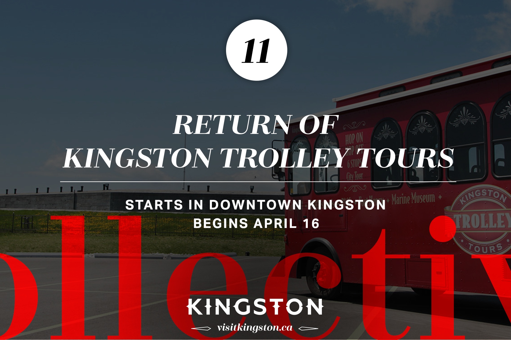 Return of Kingston Trolley Tours
