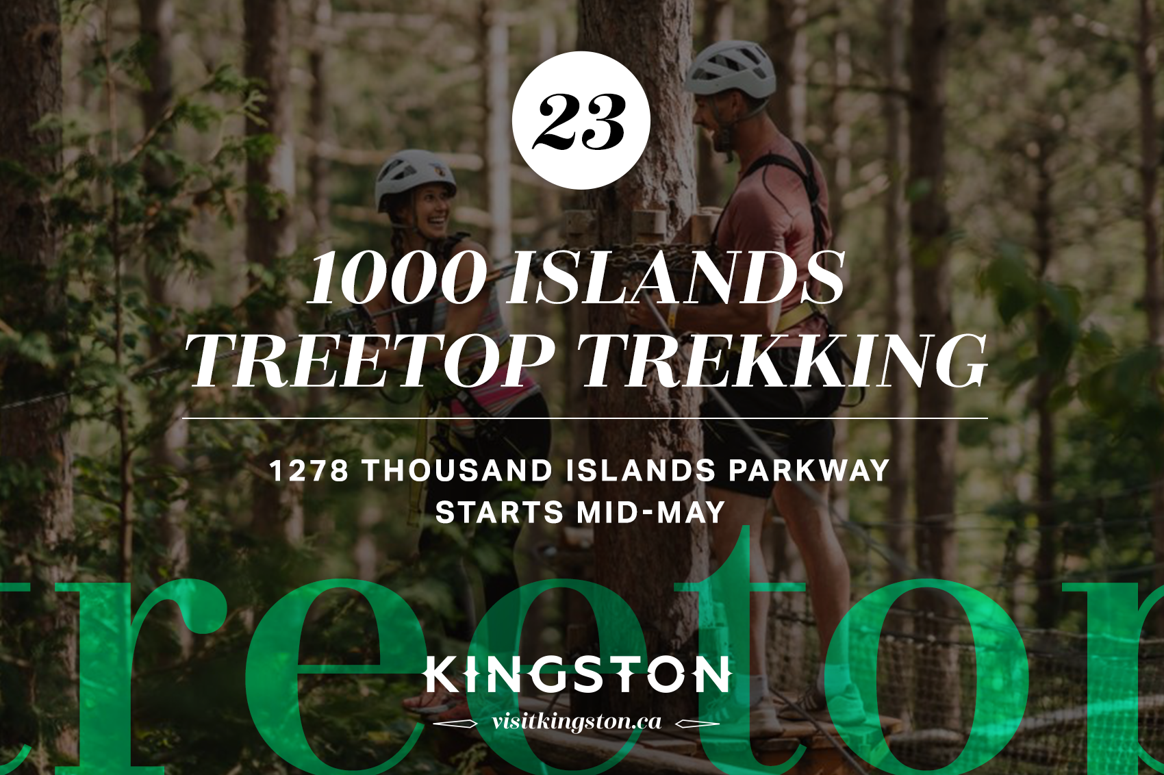 1000 Islands Treetop Trekking