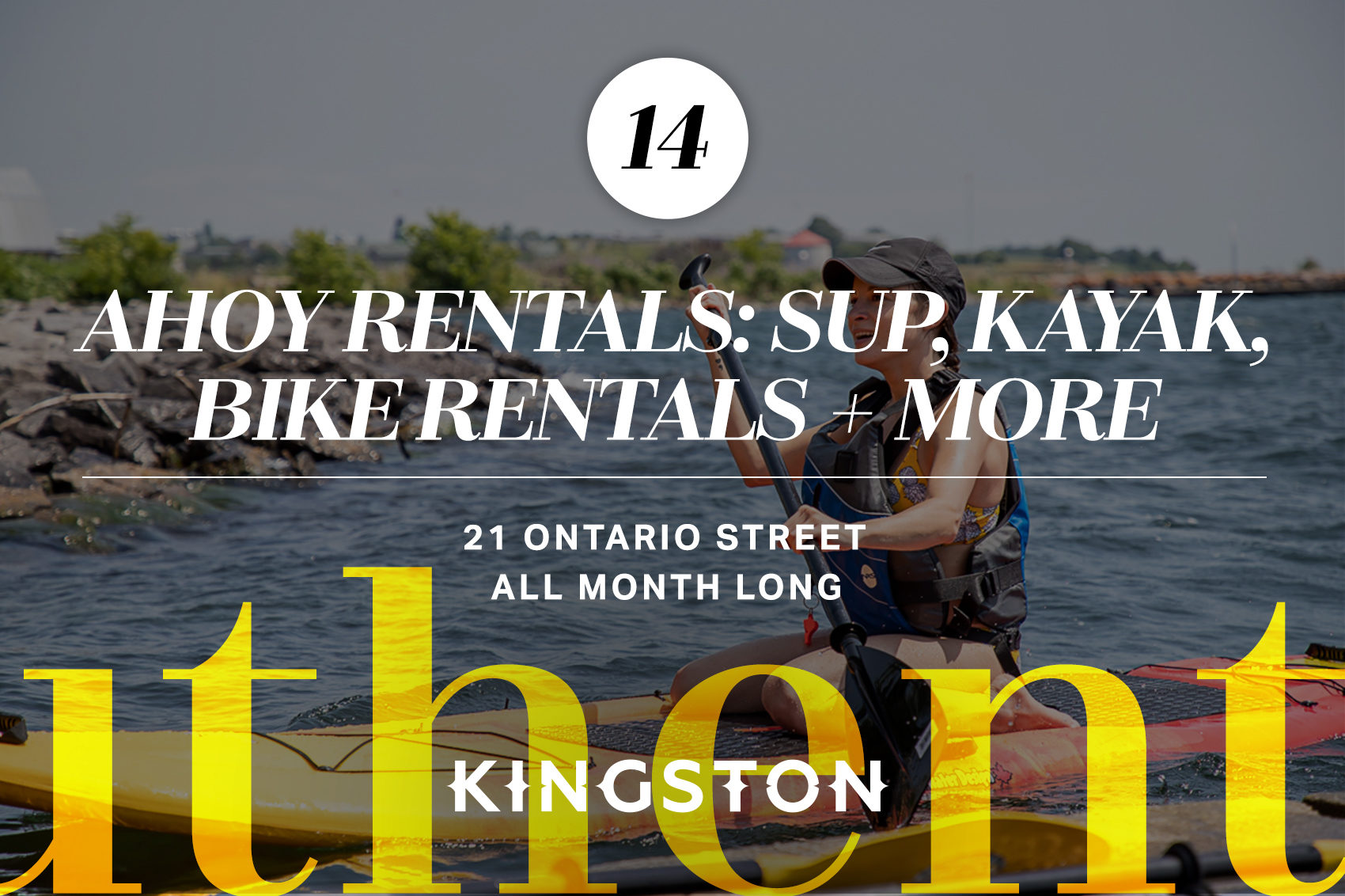 Ahoy Rentals: SUP, kayak, bike rentals + more