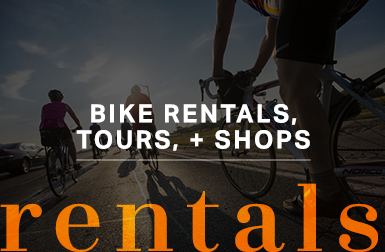 bike rentals tours and shops
