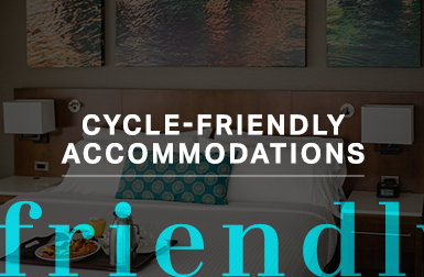 Cycle friendly accommodations