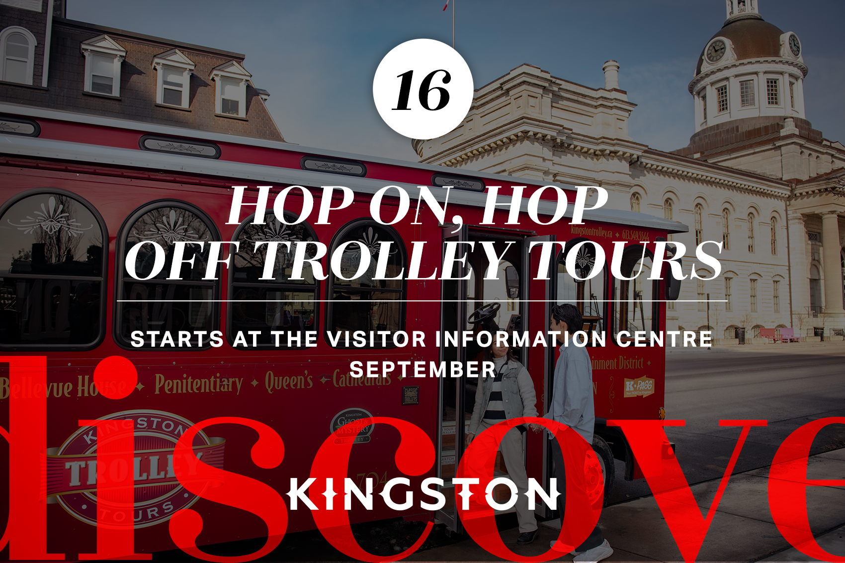 Hop on, Hop off Trolley Tours