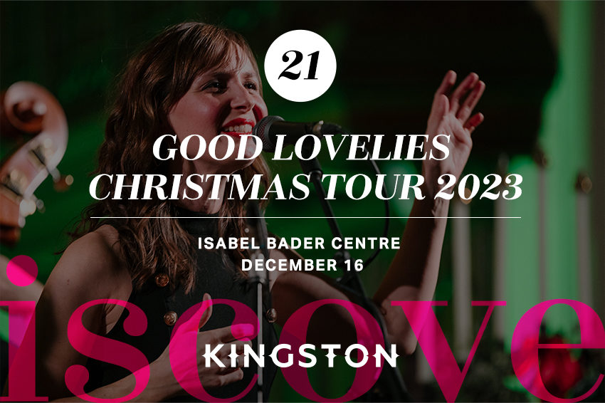 21. Good Lovelies Christmas Tour 2023