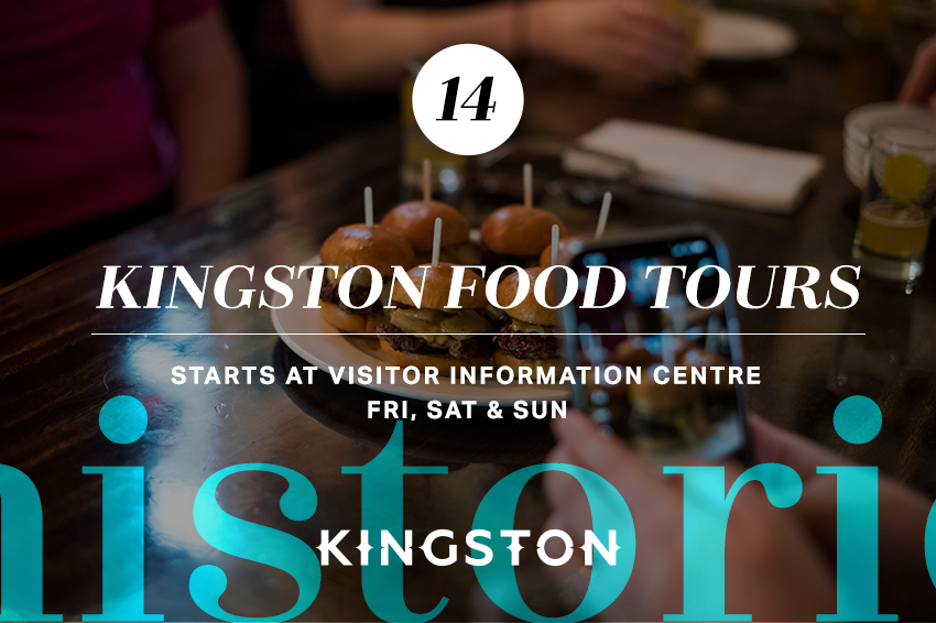 14. Kingston Food Tours