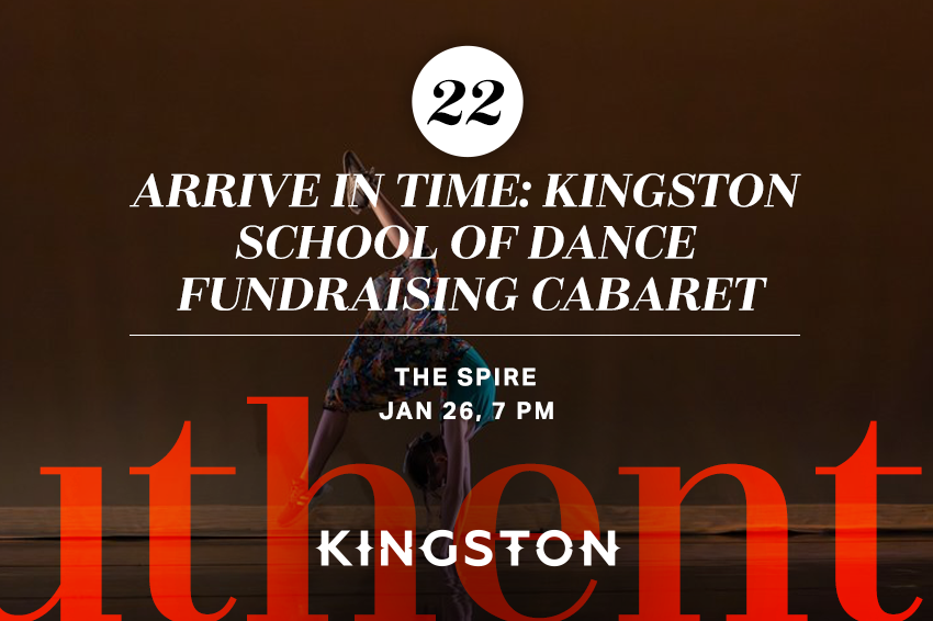 22. Arrive in Time: Kingston School of Dance fundraising cabaret