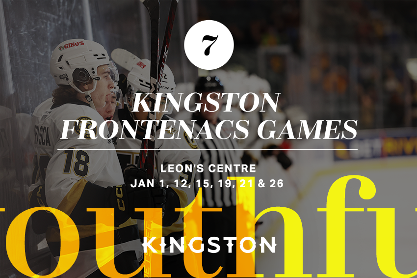 7. Kingston Frontenacs games