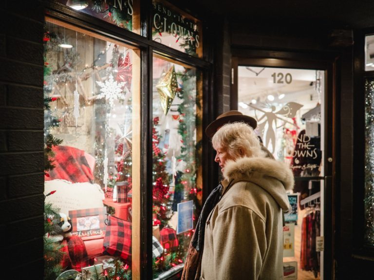 Window Shopping Downtown