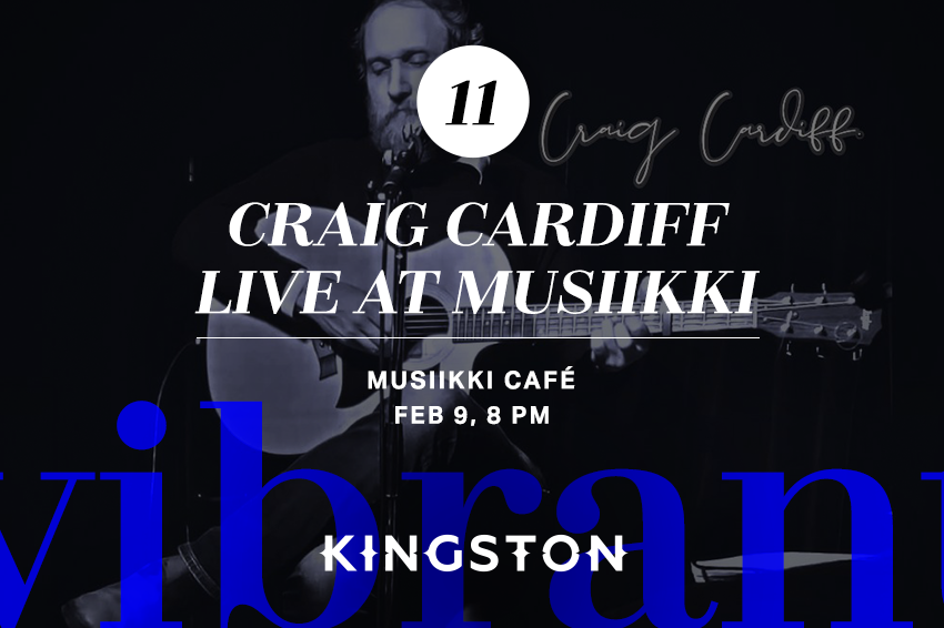 11. Craig Cardiff live at Musiikki