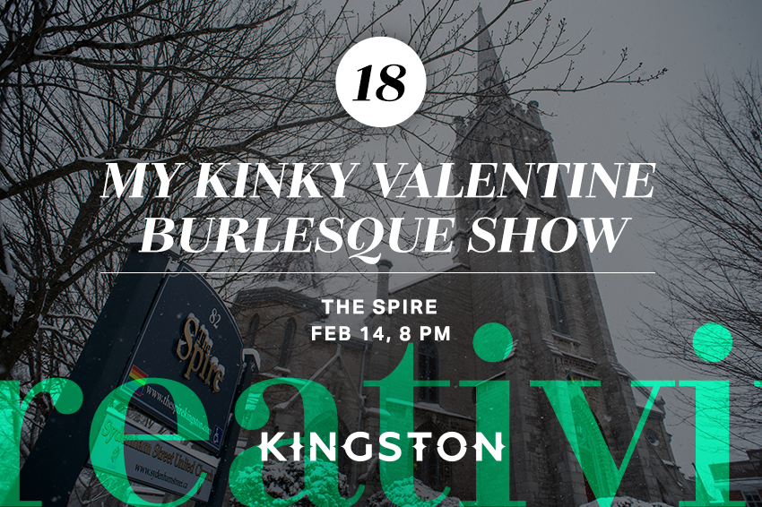 18. My Kinky Valentine burlesque show