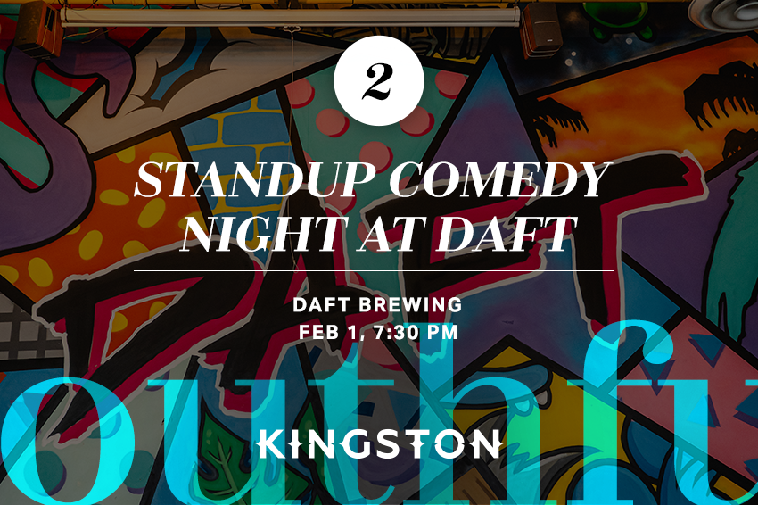 2. Standup comedy night at Daft