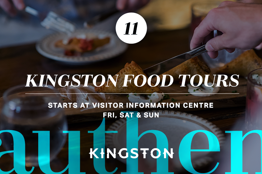 11. Kingston Food Tours